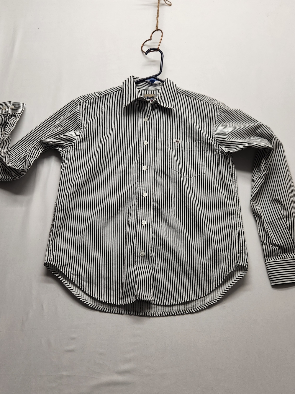 ⭐️Cruel Girl Vintage Western Striped Button Down Shirt Cotton Cowgirl Small